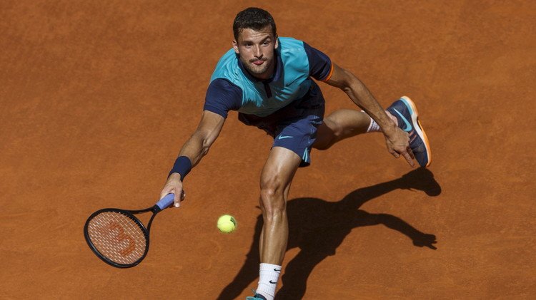 بداية قوية لديميتروف في بطولة روما للماسترز