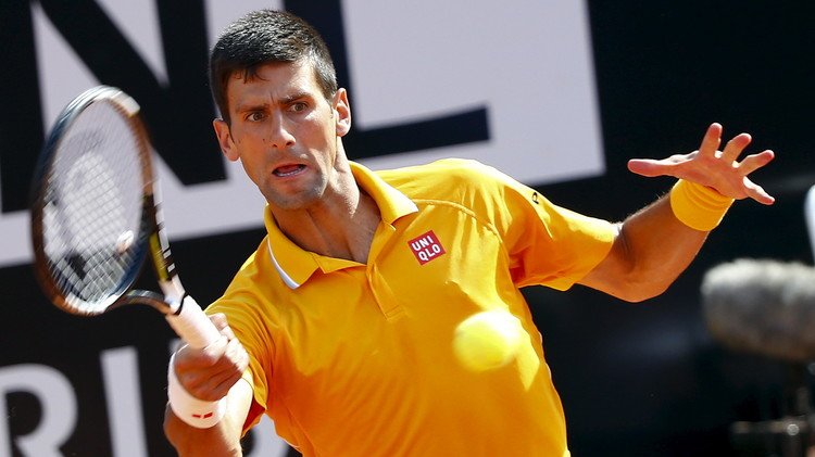 ديوكوفيتش إلى الدور الثالث لبطولة روما