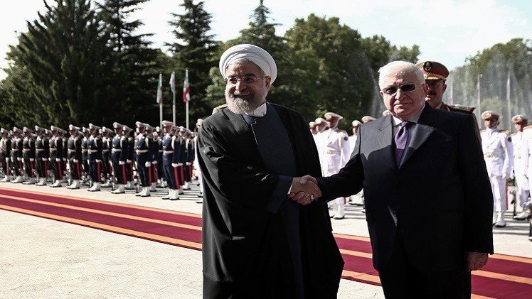 الرئيس العراقي في طهران لبحث مسائل التعاون الثنائي