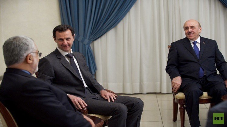 مملوك يحضر اجتماعا مع الأسد في دمشق