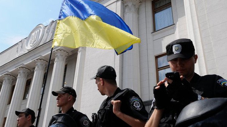 متظاهرون يطالبون الحكومة الأوكرانية بخفض تعرفة الغاز