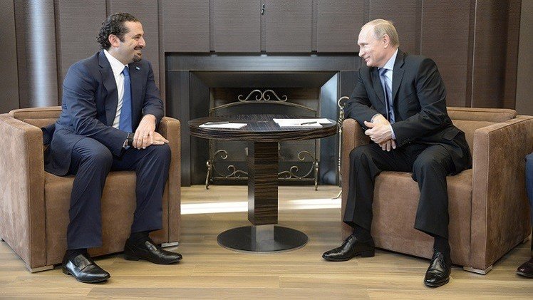 الكرملين: بوتين والحريري بحثا العلاقات الروسية اللبنانية في سوتشي