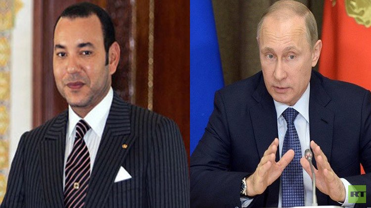 موسكو: الرئيس الروسي يدعو العاهل المغربي لزيارة روسيا 