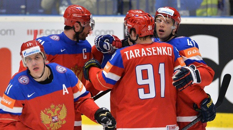 الدب الروسي يواجه الولايات المتحدة في المربع الذهبي لكأس العالم للهوكي