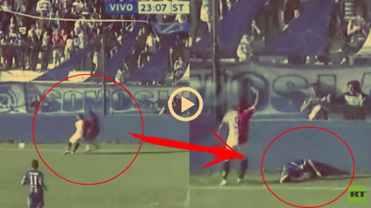 (فيديو) لاعب أرجنتيني شاب يلقى حتفه في مباراة كرة قدم