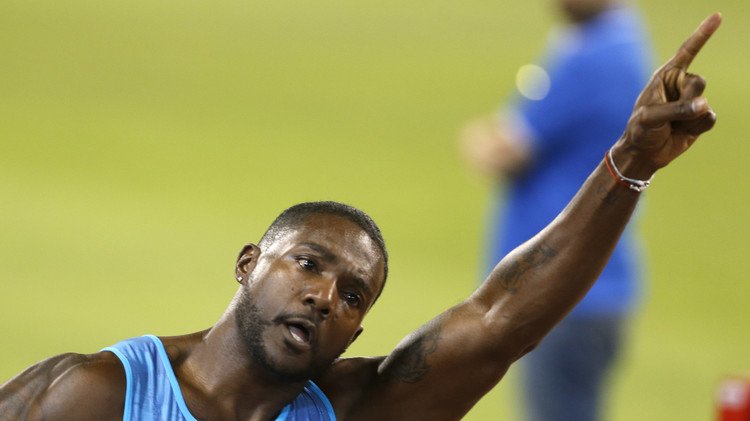 العداء الأمريكي غاتلين يهدد رقم بولت القياسي في لقاء الدوحة ماسي