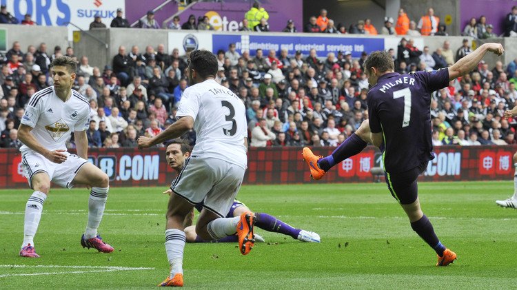 مانشستر سيتي يقهر سوانزي بأرضه