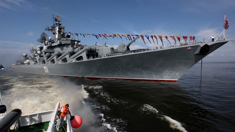 أسطول المحيط الهادئ الروسي يحتفل بعيده السنوي