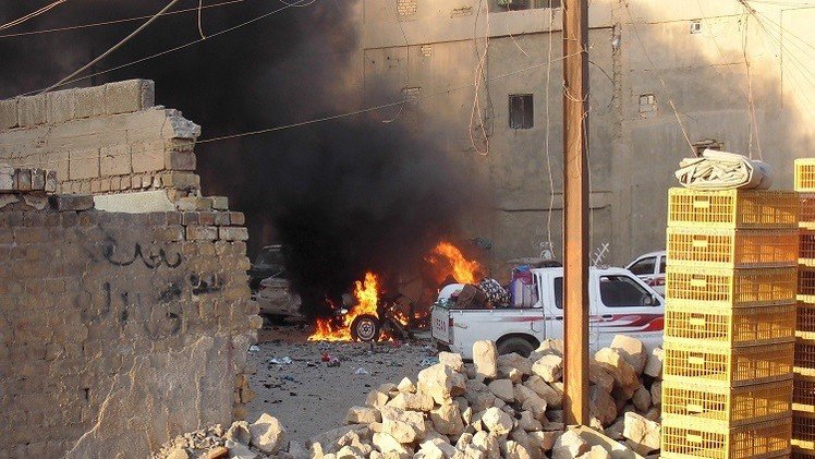 جهاديان فرنسيان ينفذان تفجيرين انتحاريين قرب بلدة حديثة غرب العراق