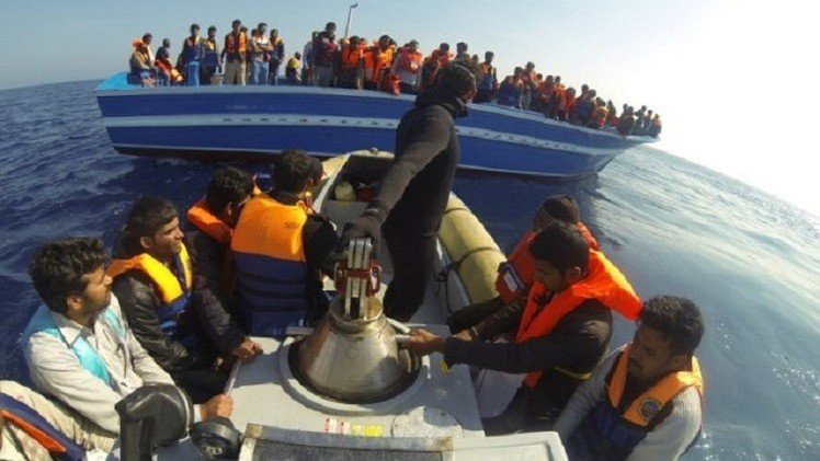 غرق 5 مهاجرين غير شرعيين في مياه مصر 