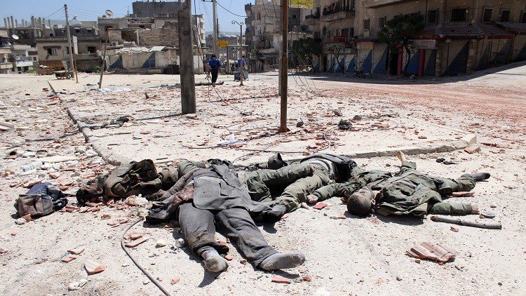 عشرات القتلى في معارك عنيفة بين الجيش السوري ومسلحين بجسر الشغور