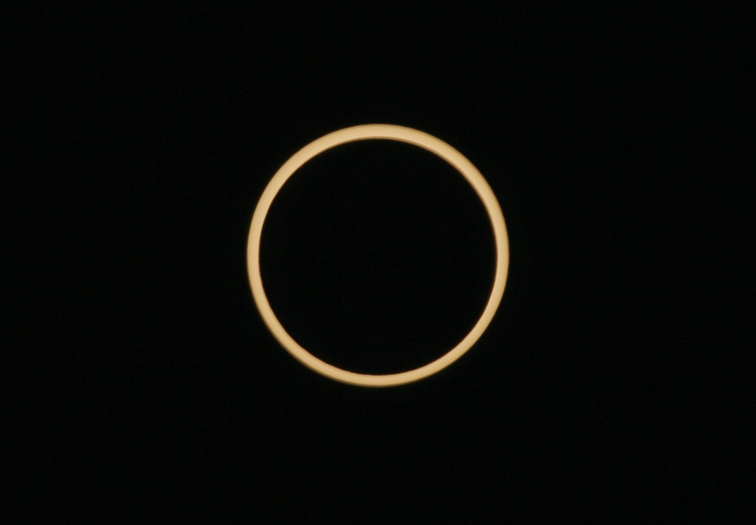 كسوف حلقي في الهند عام 2010