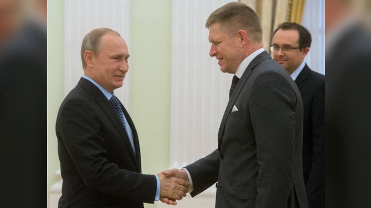 بوتين: لدى روسيا وسلوفاكيا مشاريع مشتركة جيدة 