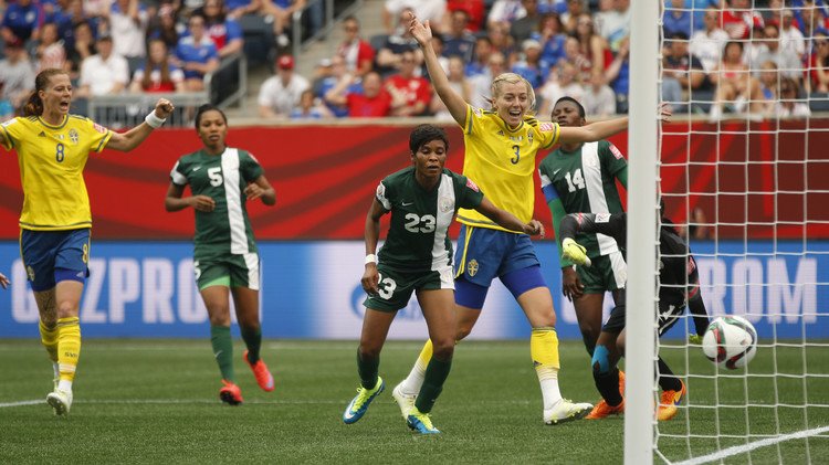 السويد تقع في فخ التعادل أمام نيجيريا في مونديال السيدات .. (فيديو)