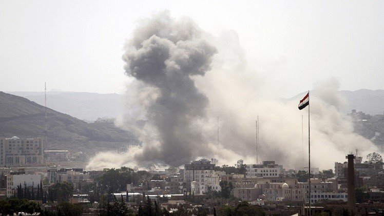 التحالف يستأنف غاراته على العاصمة اليمنية صنعاء