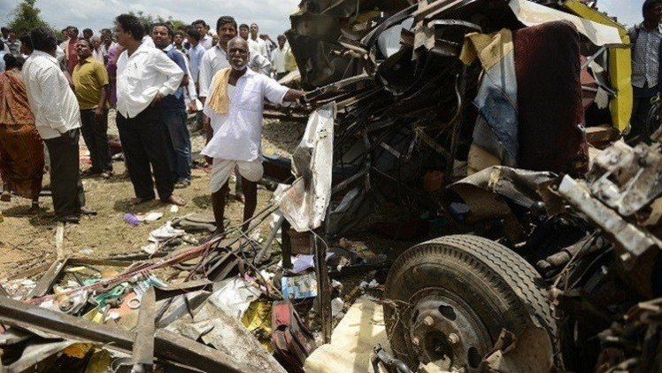 الهند.. 25 قتيلا و30 جريحا إثر تماس كهربائي في حافلة