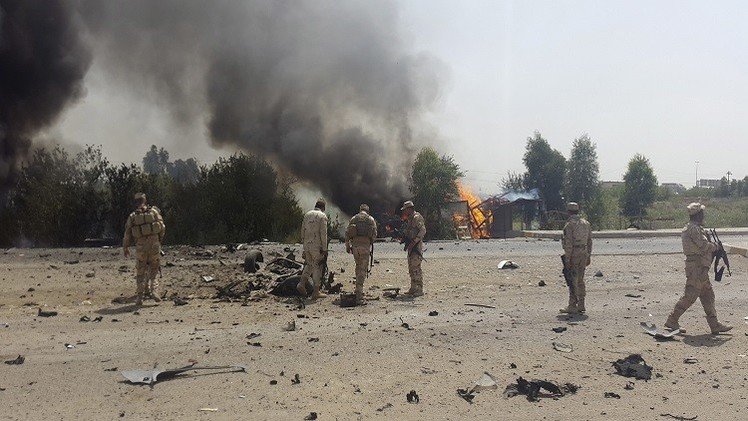 14 قتيلا من القوات المشتركة في تفجيرات انتحارية لداعش شمال تكريت