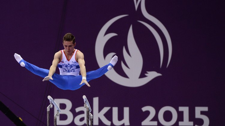 الألعاب الأوروبية .. الفريق الروسي للرجال يحرز ذهبية الجمباز