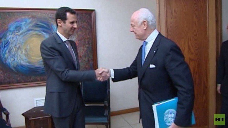 الأسد يدعو إلى موقف دولي واضح ضد الإرهاب