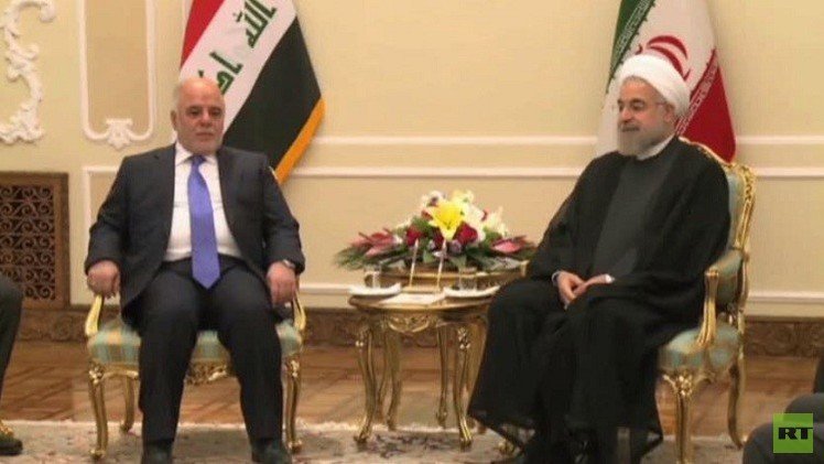 العبادي يدعو من طهران للتعاون ضد الإرهاب