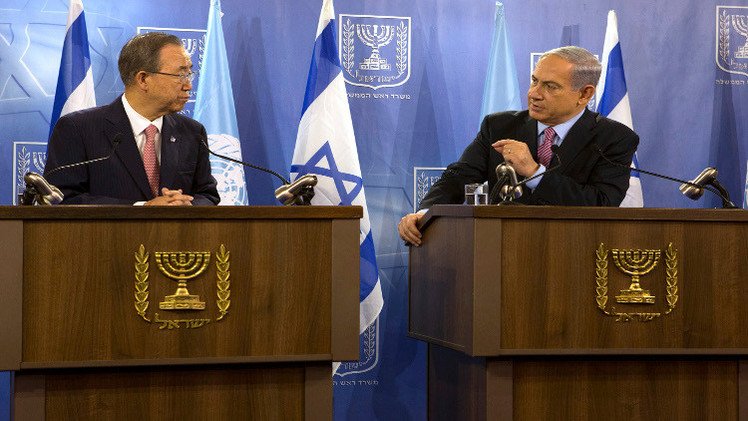 نتنياهو: دعوة بان كي مون لحماية أطفال غزة "نفاق" 