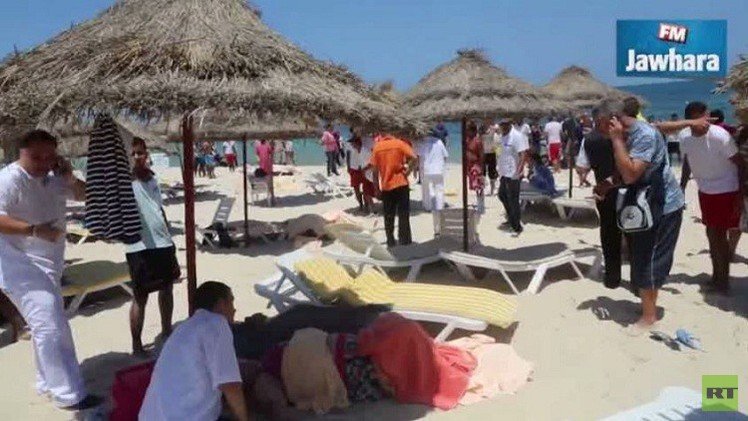 38 قتيلا في هجوم على فندق بسوسة التونسية