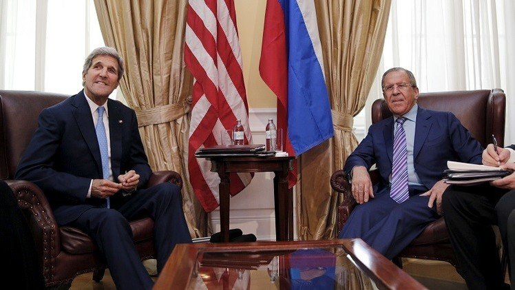 الخارجية الروسية: إيران وسوريا وأوكرانيا محاور مباحثات كيري ولافروف في فيينا