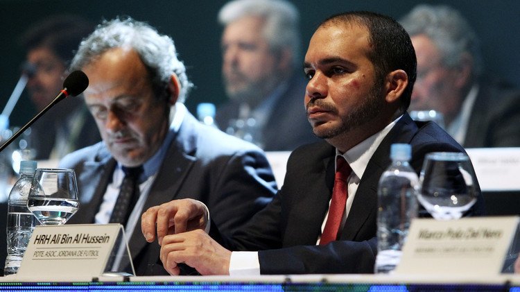 الأمير علي بن الحسين يرشح نفسه لانتخابات رئاسة الفيفا الجديدة