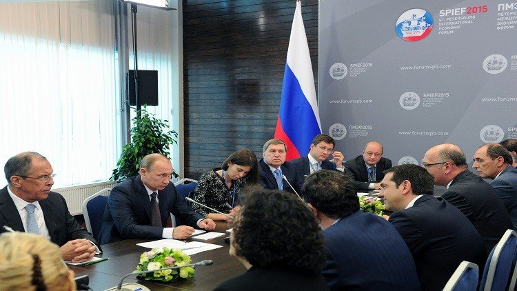 روسيا واليونان توقعان اتفاقية لإنشاء خط لنقل الغاز