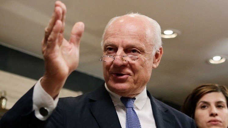 دي ميستورا يلتقي للمرة الأولى بقادة المعارضة جنوب سوريا