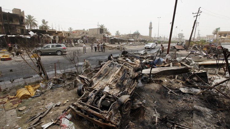 بوتين يعزي القادة العراقيين بضحايا هجوم "داعش" الدموي في ديالى