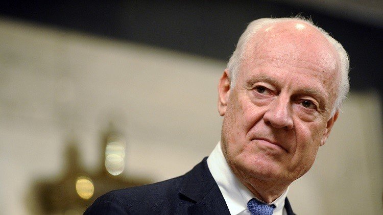 دي ميستورا يبحث الملف السوري في طهران  