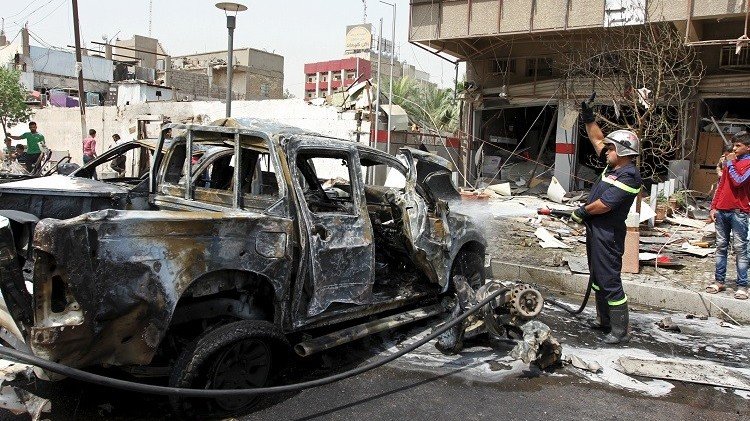   19 قتيلا بانفجار سيارتين مفخختين في بغداد