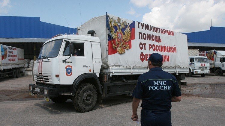 قافلة مساعدات روسية جديدة تصل شرق أوكرانيا