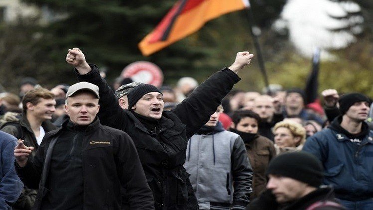إصابات في مظاهرة ضد اللجوء في ألمانيا