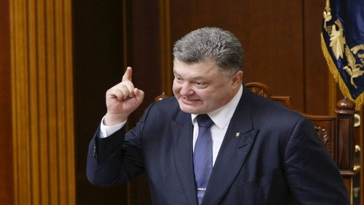 الرئيس الأوكراني بيترو بوروشينكو