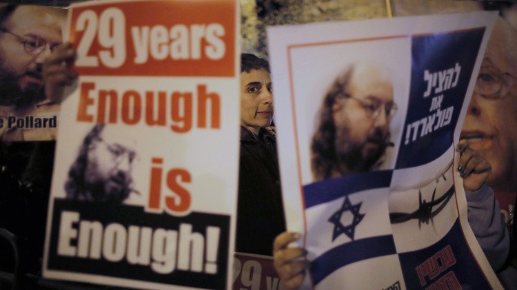 واشنطن تطلق سراح الجاسوس الإسرائيلي بولارد في 21 نوفمبر