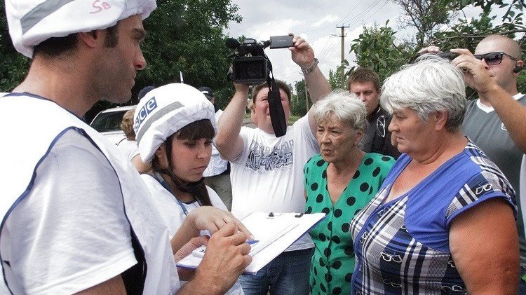 "الأمن والتعاون" تقلص نقاط تواجدها في دونباس