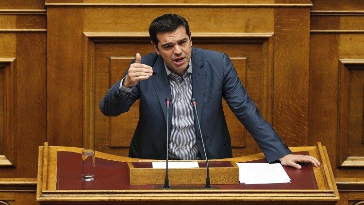 الضوء الأخضر لتسيبراس من البرلمان اليوناني لاستكمال المفاوضات مع الدائنين