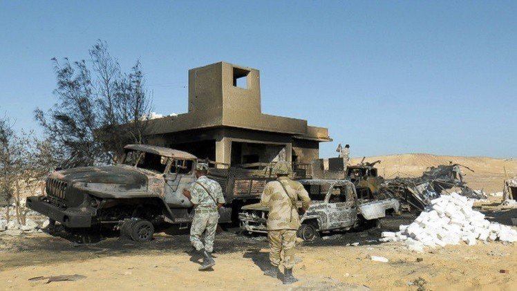 ارتفاع عدد ضحايا هجوم الشيخ زويد إلى 7 جنود