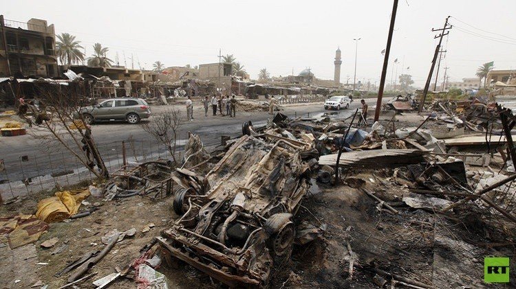 مقتل 76 شخصا وإصابة 200 بجروح بسيارة مفخخة شرق بغداد و