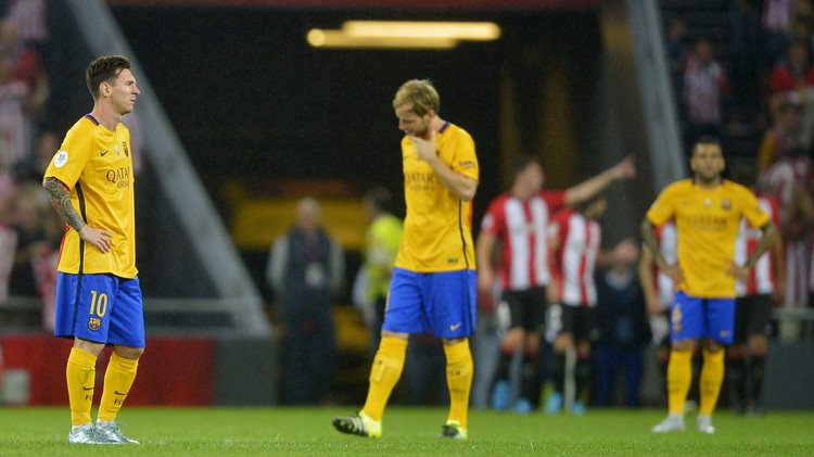 برشلونة يواجه بيلباو بكامل نجومه (فيديو)