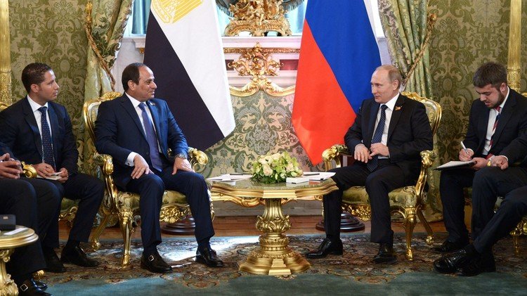 إنشاء منطقة تجارة حرة وبناء محطة كهرذرية في مصر تتصدر لقاء بوتين والسيسي 