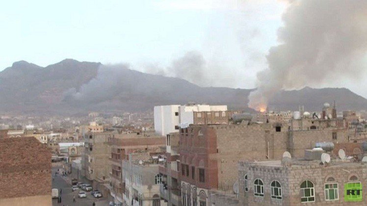 انفجار قرب السفارة الأمريكية في صنعاء وغارات للتحالف على صعدة وحجة