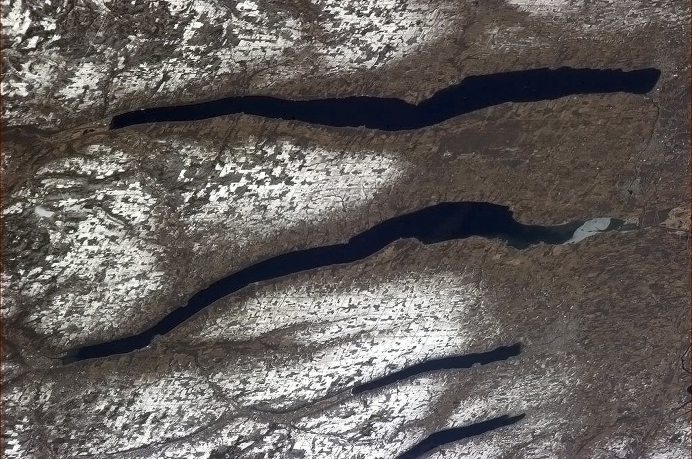 البحيرات الإصبعية، ولاية نيويورك، 22 مارس/آذار 2013