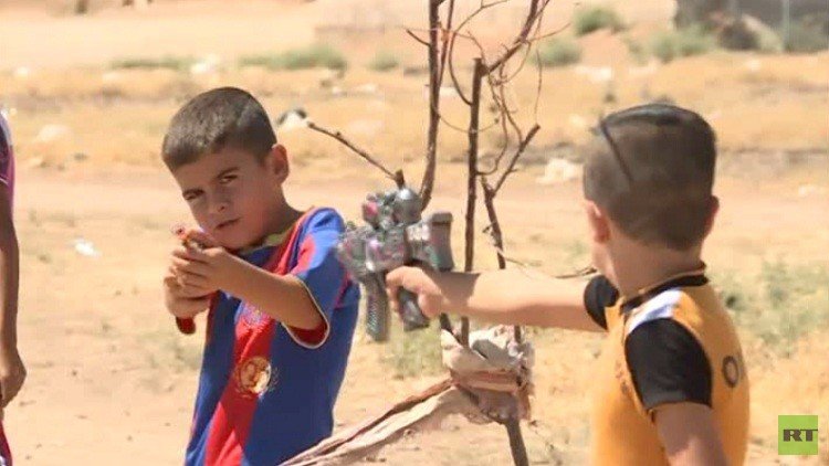 أطفال سوريا في جولات السباق المميت