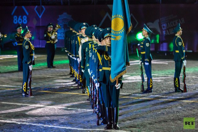 سرية حرس الشرف من الفوج الرئاسي - كازاخستان