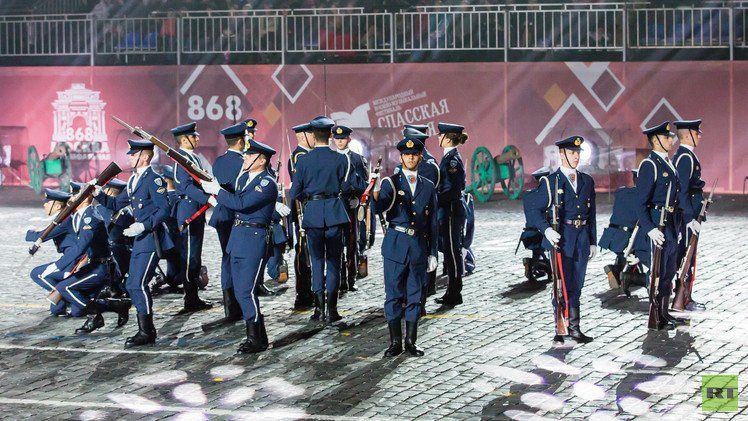 سرية حرس الشرف من الأكاديمية التقنية اليونانية