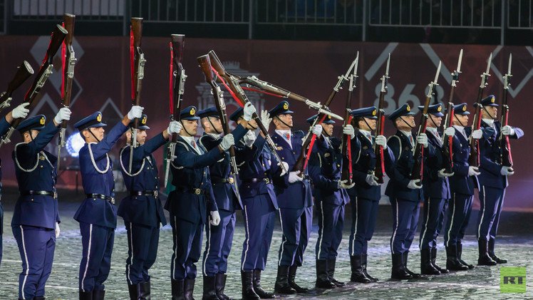 سرية حرس الشرف من الأكاديمية التقنية اليونانية