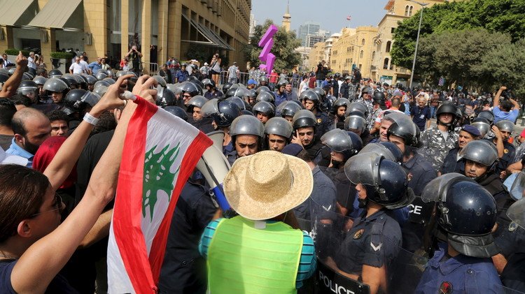 احتجاجات في بيروت